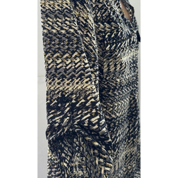 Cathy Daniels Women's Small Blouse Stretch New Work Wedding Travel Lightweight - Picture 2 of 7